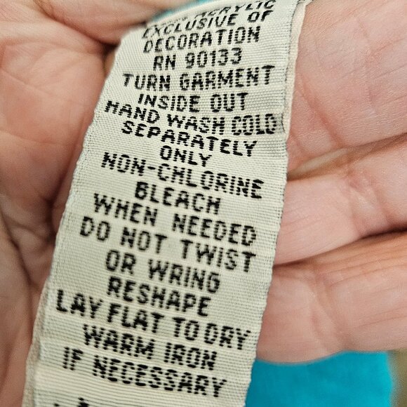 Bob Mackie Wearable Art Cardigan Sweater Dream Catcher - Picture 14 of 14